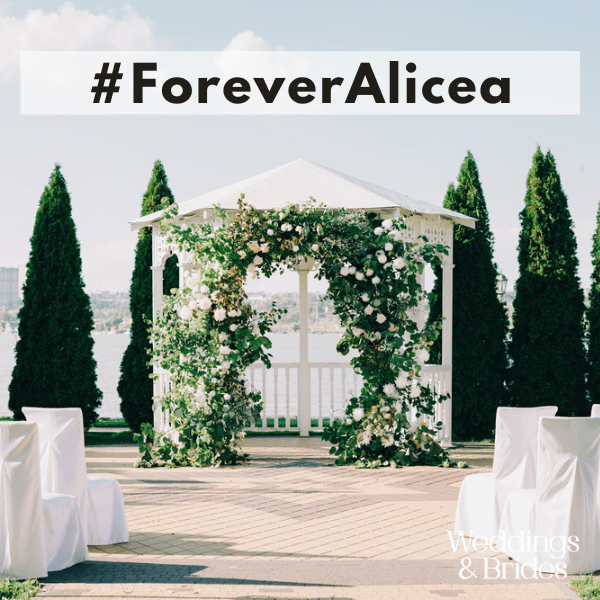 nostalgic alicea wedding hashtags