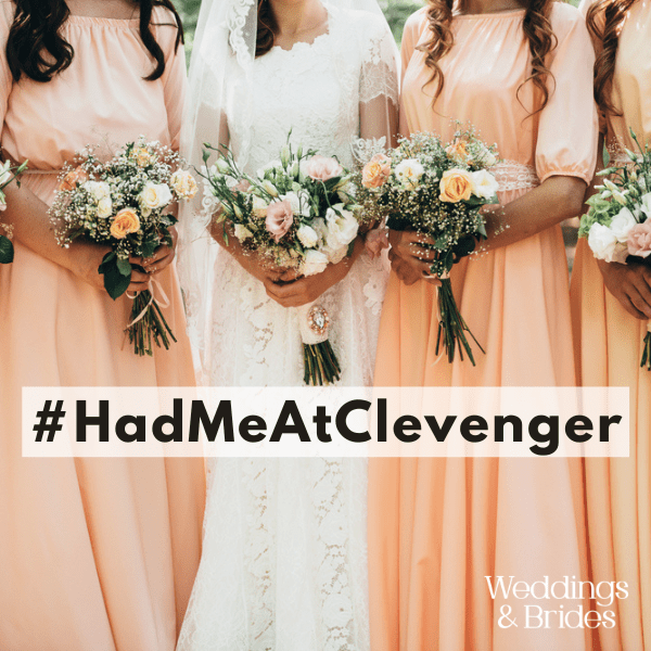 punny clevenger wedding hashtags